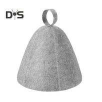 Veltinis Sunna Hat Unisex Vaporarium Hat Termo Izoliacija Elastinga Vandenį sugerianti Plaukų Džiovinimo Kepurė Vienspalvė Spa vonios priedai pilka