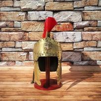 Medieval Historical Warrior Helmet Roman Knight Spartan Helmet Wearable Steel SCA LARP Carnival white
