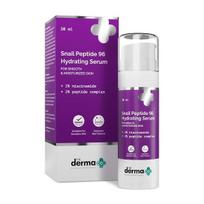 Bendrovė „Derma“. Sraigės peptidų 96 drėkinamasis serumas su niacinamidu ir peptidų kompleksu lygiai ir sudrėkintai odai Korėjietiška odos priežiūra - 30 ml