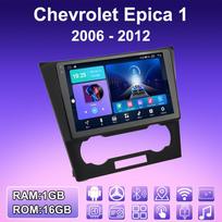 2 DIN Android Carplay Automobilio radijas Chevrolet Epica 1 2006 - 2012 Multimedia grotuvas Pagrindinis blokas Stereo GPS navigacija BT WIFI 4+64GB 1+16GB
