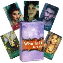 10,3*6 cm Who Is it Oracle 78 kortos – Twin Flame Love Oracle – Taro kaladė
