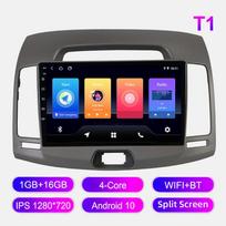 Android automobilinis radijas Hyundai Elantra 2007-2011 m. Multimedijos grotuvas Pagrindinis įrenginys Stereo GPS navigacija BT WIFI 1+16GB 1+16GB
