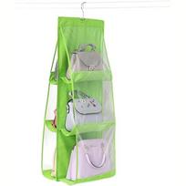 Hanging Purse Handbag Tote Bag Organizer Storage Bag Foldable Closet Rack Bag Hanger pilka