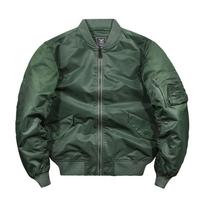 Bomber Jacket Men's Korean Baseball Uniform Large Size Flight Suit Work Jacket 4XL black