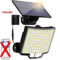 6000LM Solar Lights Outdoor Rechargeable Lamp 228 Led Sunlight Powerful Emergency Lighting House Separation Garden External Interior 106LED