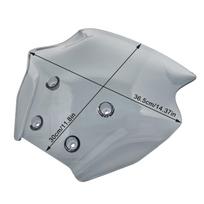 1 komplektas motociklo priekinis stiklas ABS vėjo deflektorius, tinka Yamaha MT-09 2024 / MT-09 SP 2024 skaidri pilka spalva