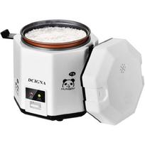 1,2 l mini ryžių viryklė, elektrinė priešpiečių dėžutė, nuimamas nepridegantis puodas, šilumą palaikyti, sriubai, ryžiams, troškiniams, grūdams ir avižiniams dribsniams ruošti EU Plug