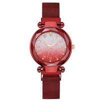 Gradient Roman Pattern Luminous Lazy Magnetic Women's Watch Women's Watch Quartz Watch Magnetic Stone