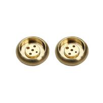 2/5 vnt. varinis smilkalų laikiklis, penkių skylių smilkalų lazdelės deginimo laikiklis, mini smilkalų degiklio ornamentas nerimui mažinti, smilkalų padėklas lazdelėms & 2pcs beige