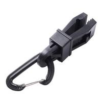 Outdoor Awning Tarp Tent Tighten Clip Clamp Tool with D-Shape Latch Hooks