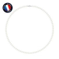 Vėrinys - Perlinea - AAA+ gėlavandeniai kultivuoti perlai - 5-6 mm - 925 sidabras - 42 cm balta
