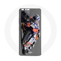 Coque Maniacase pour Xiaomi Redmi Note 12 Pro 5G miguel oliveira aprilia moto gp 88 juoda