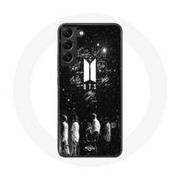 Coque Maniacase pour Samsung Galaxy S22 Plus bts signature nuit etoilé