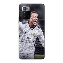 Coque Maniacase pour Xiaomi Redmi Note 10 Pro 5G Kylian Mbappe Real Madrid Goal juoda