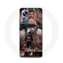 Coque Maniacase pour Xiaomi 12 5G verstappen éclair Formule 1 Casque F1