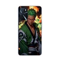 Coque Maniacase pour Oppo A16s One piece Zoro manga anime 3D art juoda