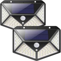 Saulės lempa - Prožektorius Solair309 - 100 LED - Judesio detektorius - Atsparus vandeniui - 270°