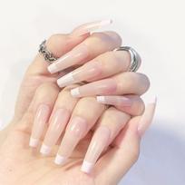 European And American French Long Ballet Nail Wearing Nail 24 Pieces Nail Patch False Nail Finished Nail Pieces