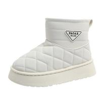 New Winter Snow Boots for Women - Fur Lined with Thick Fleece and Warm Cotton 36