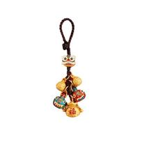 Car Keys Charms Plutus Lucky Keychain Retro Cute Mobile Phone Chain Bag Pendant Car Key Accessories
