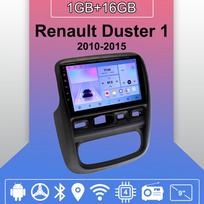 Automobilio radijas Android Auto Carplay, skirtas Renault Duster 1 2010-2015 Multimedijos grotuvo galvos blokas Stereo GPS navigacija BT WIFI 1+16GB 1+16GB