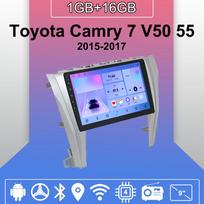Android Carplay Car Radio For Toyota Camry 7 V50 55 2015-2017 Multimedia Player Head Unit Stereo GPS Navigation BT WIFI 2+32GB 1+16GB blue