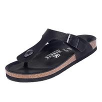 Fashion Brand Summer Men's Flip-flops Massage Granule Slippers Comfortable Beach Sandals Men Casual Shoes Outdoor Soft Bathroom Shoes 44 sidabras