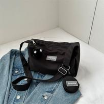 Fashion tote bag trendy retro oblique span bag casual bag women's summer new simple fashion shoulder bag women's bag 30*12*17cm juoda