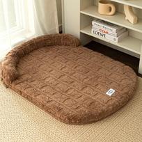 Dog Kennel for All Seasons  Large Dog Pet Mat  Warm In Winter  Removable and Washable Dog Mat  Dog Bed  Sofa  Dog Sleeping L: 65 * 50cm