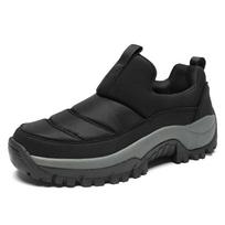 Fashion Winter Men Sneakers Warm Fur Ankel Boots Plush Men Snow Boots Plus Size Couple Shoes Non-Slip Boots Casual Men Shoes 36