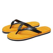 Fashion 2024 Cheap Blue Flip flops Man Outdoor Beach Shoes Men Summer Slippers Sale Flat Slides Non-slip Flip flops Men chanclas hombre 39 black