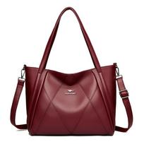 Fashion Casual Women Travel Bags Large Capacity PU Leather Simplicity Shoulder Crossbody Bag Female Trending Brand Handbag Purse