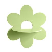 Decorative Wall Mounted Flower Shelf Durability Wood Display Organizers For Modern Homes Enhances Room Aesthetics šviesiai žalios spalvos