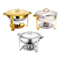 Elegant Stainless Steel Buffet Server for Catering Functions Silver
