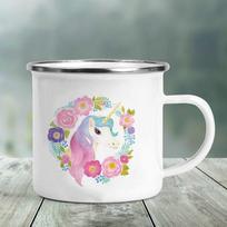 Panda Meškėdis Vienaragis Gyvūnai Spaudinys Kūrybingas Emaliuotas Puodelis Kavai, Arbatai, Gėrimams, Desertui, Pieno Puodelis, Kawaii Puodeliai su Rankena, Gėrimų Indai, Vaikų Dovanos 360ML white