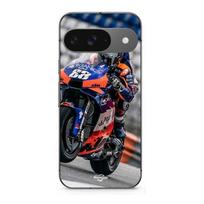 Case - MANIACASE - Google Pixel 9 - Soft - Black - MIGUEL OLIVEIRA MOTO GP 88 juoda