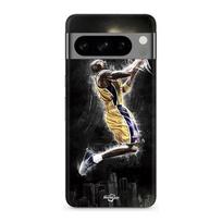 Case for Google Pixel 8 Pro basketball Kobe Bean Bryant 24 Black Mamba juoda