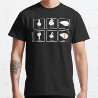 Plus Size S-3XL Quacks Classic Printed T-shirt Men's Tops Fashion Clothes Tees XXXL juoda