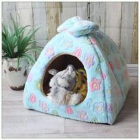 Winter Warm Pet Dog House Cat Bed Mat Removeable Kennel Nest Pet Basket Soft Comfortable Kitten Sleeping Pet Nest Cats Product S