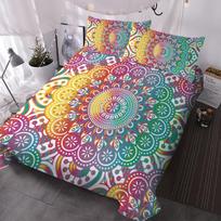 vintažinis mandala joga antklodės užvalkalų rinkinys karališko, karalienės, dvigubo, pilno, dviejų, vieno dydžio patalynės rinkinys 140x210cm