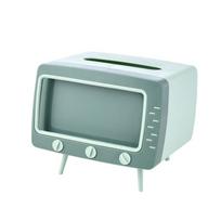 Multifunctional TV Shape Tissue Boxes Creative Phone Holder Sundries Storage Desktop  Paper Holder Organization Decoration