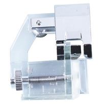 1pc Snap-On Adjustable Bias Binder Presser Foot Feet For Sewing Machines gray