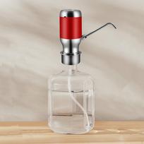 Automatic Water Dispenser Drinking Pump Bottle Portable USB Charging Electric raudona