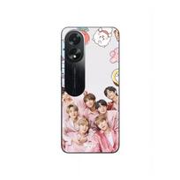 Coque Oppo A38 Kpop BTS Rose Maniacase juoda