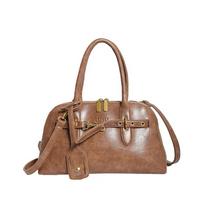 Odinė Rankinė Retro Ruda Pirkinių Krepšys Moterims Rankinė Crossbody Krepšys Rankinė Kriauklės Formos Krepšys Moteriška Tendencija Mada Kelioninė Pečių Crossbody Rankinė brown