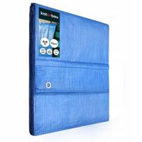 Outdoor Protection Tarpaulin - Polyethylene - 4 x 8 m - Blue - 60 g/m² - UV Resistant Tarpaulin - Trailer Cover KOTARBAU mėlyna