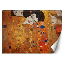 Tapetai Gražios moterys abstrakcija - G. Klimtas 100x70 auksinė