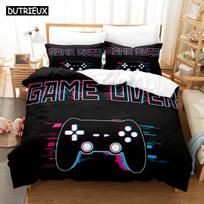 3D Gane Controller Bedding Sets Duvet Cover Set With Pillowcase Twin Full Queen King Bedclothes Bed Linen EU single(135x200cm)