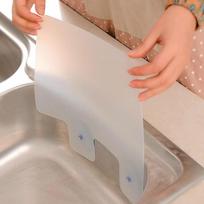 1 Pcs Shelf Prateleira Wall Shelf Sucker Splash Water Baffle Pool Board Kitchen Rack Bathroom JM08 ADM