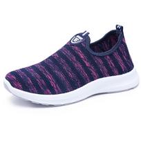 2024 Women Ladies Casual Match Shoes Anti-Slip Sport Walking Sneakers Running Light Soft Shoes Walking Footwear wer456 5 violetinė
